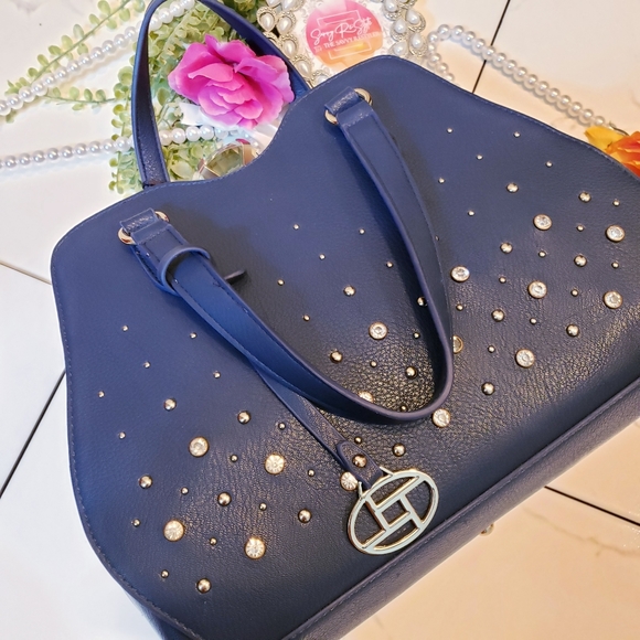 NEW! Vegan Leather Satchel Handbag - Picture 7 of 8